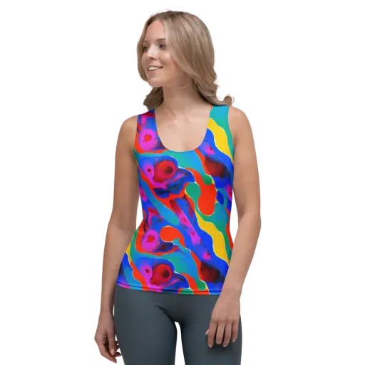 Irvin Rhapsody on a Women's Tank Top