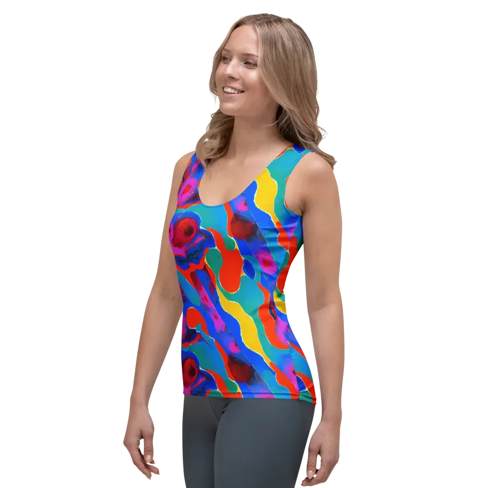 Irvin Rhapsody on Women's Tank Top — Left Front