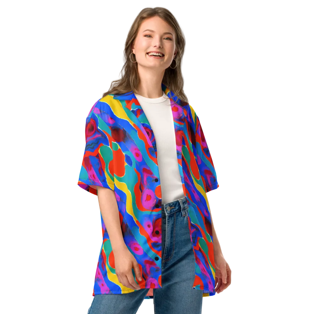 Irvin Rhapsody on Button Shirt — Front