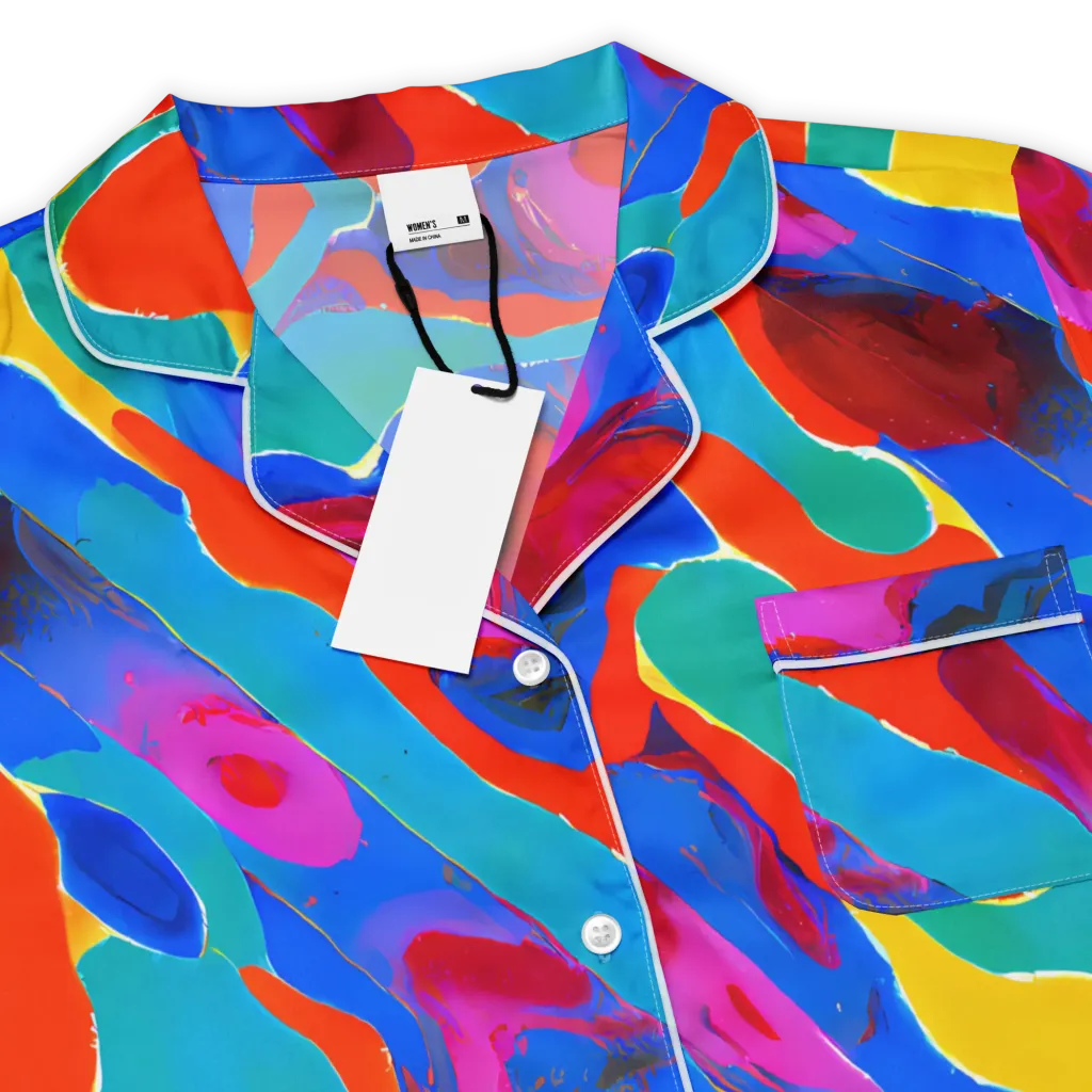 Irvin Rhapsody on Women's Short Sleeve Pajama Top — Product details