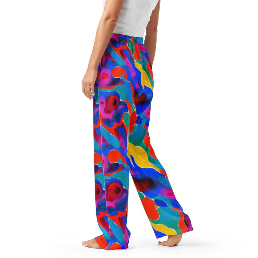 Irvin Rhapsody on Women's Pajama Pants — Left