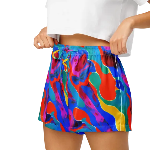 Irvin Rhapsody on a Women's Pajama Shorts