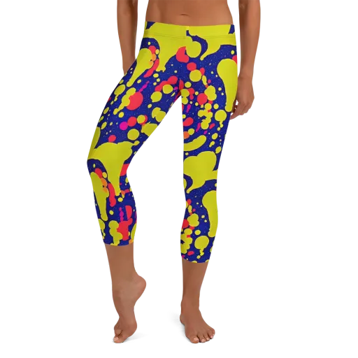 Void Visions on a Capri Leggings