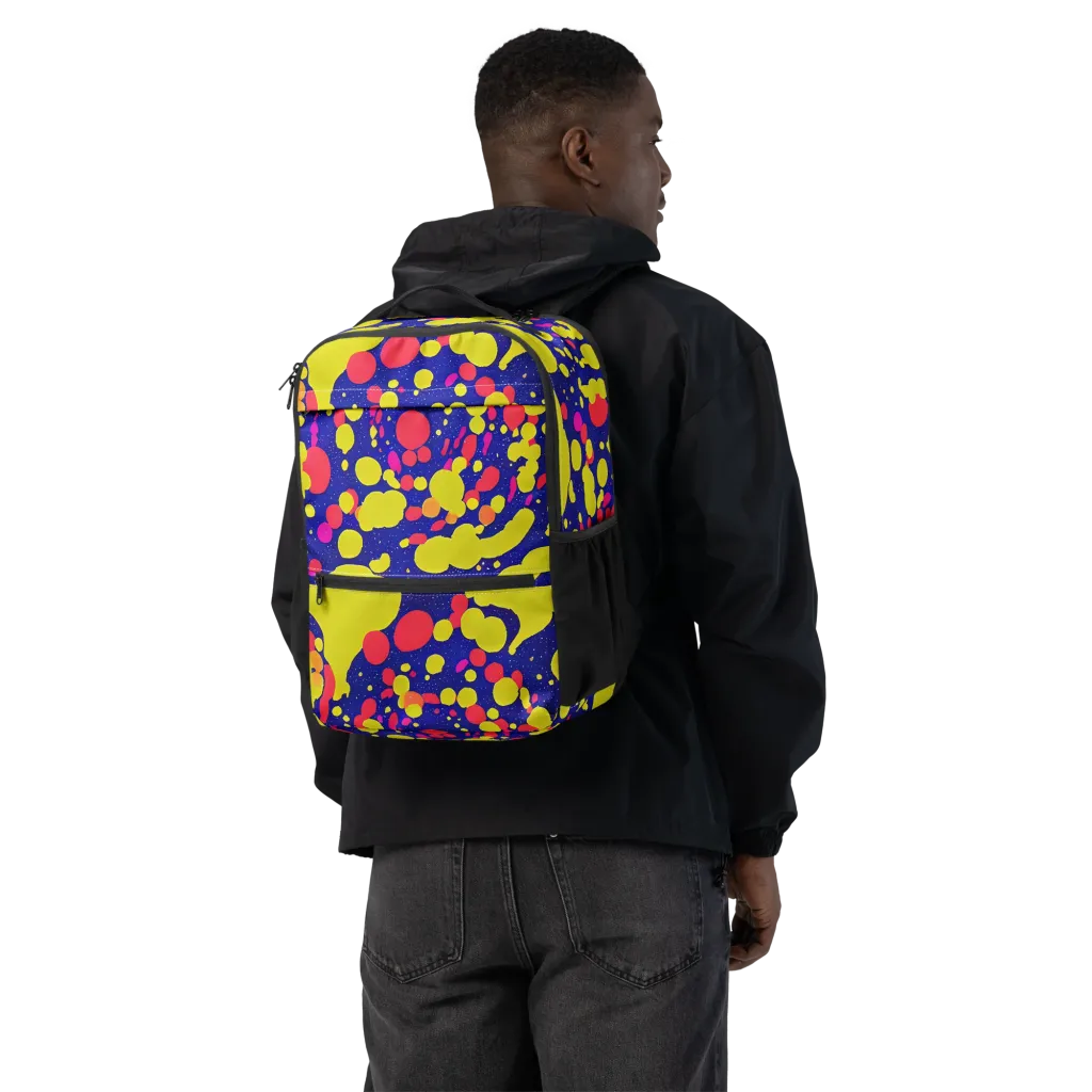 Void Visions on Utility Backpack — Back