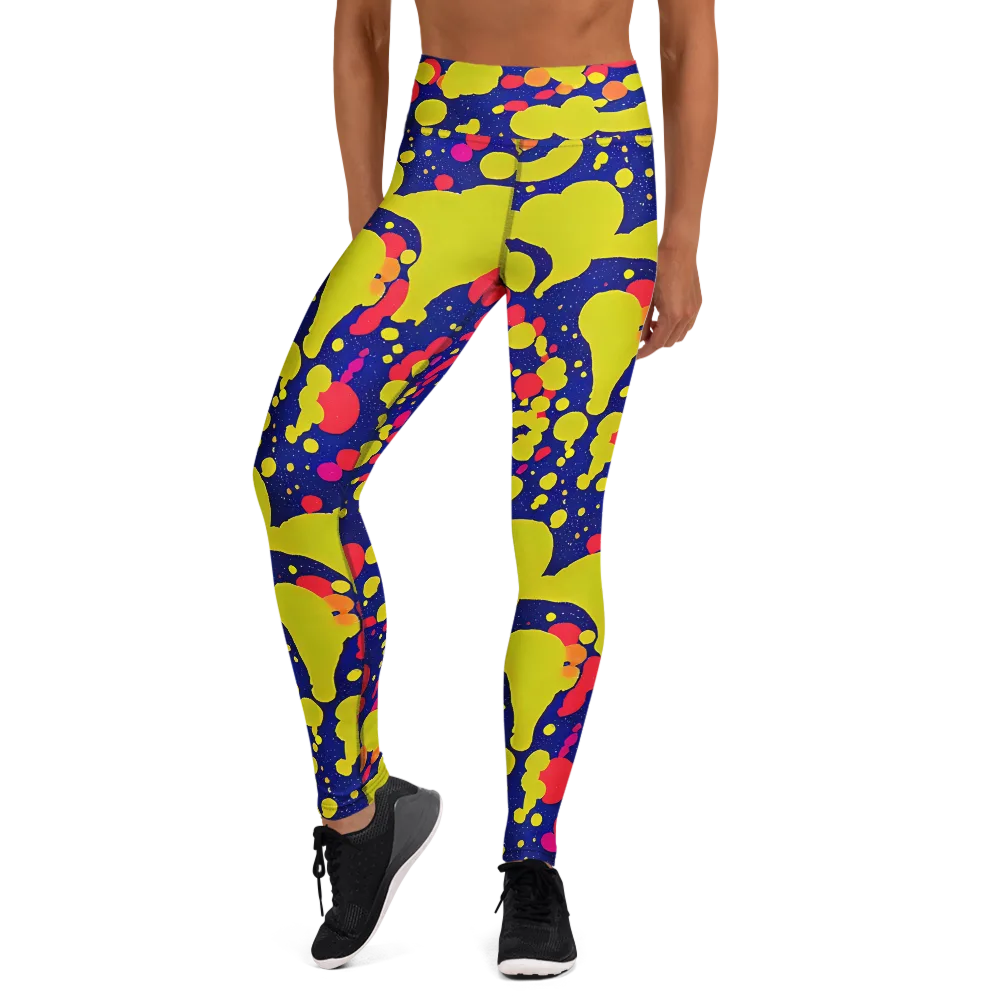 Void Visions on Yoga Leggings — Front