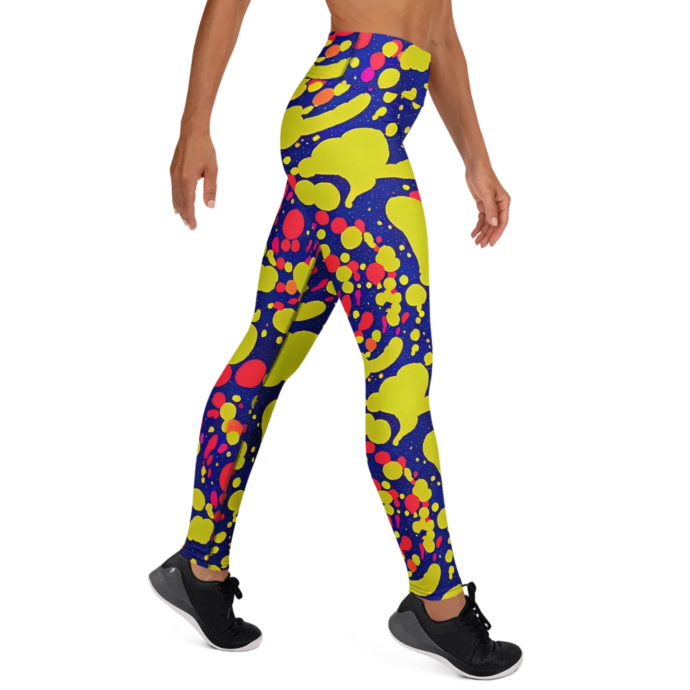 Void Visions on Yoga Leggings — Right