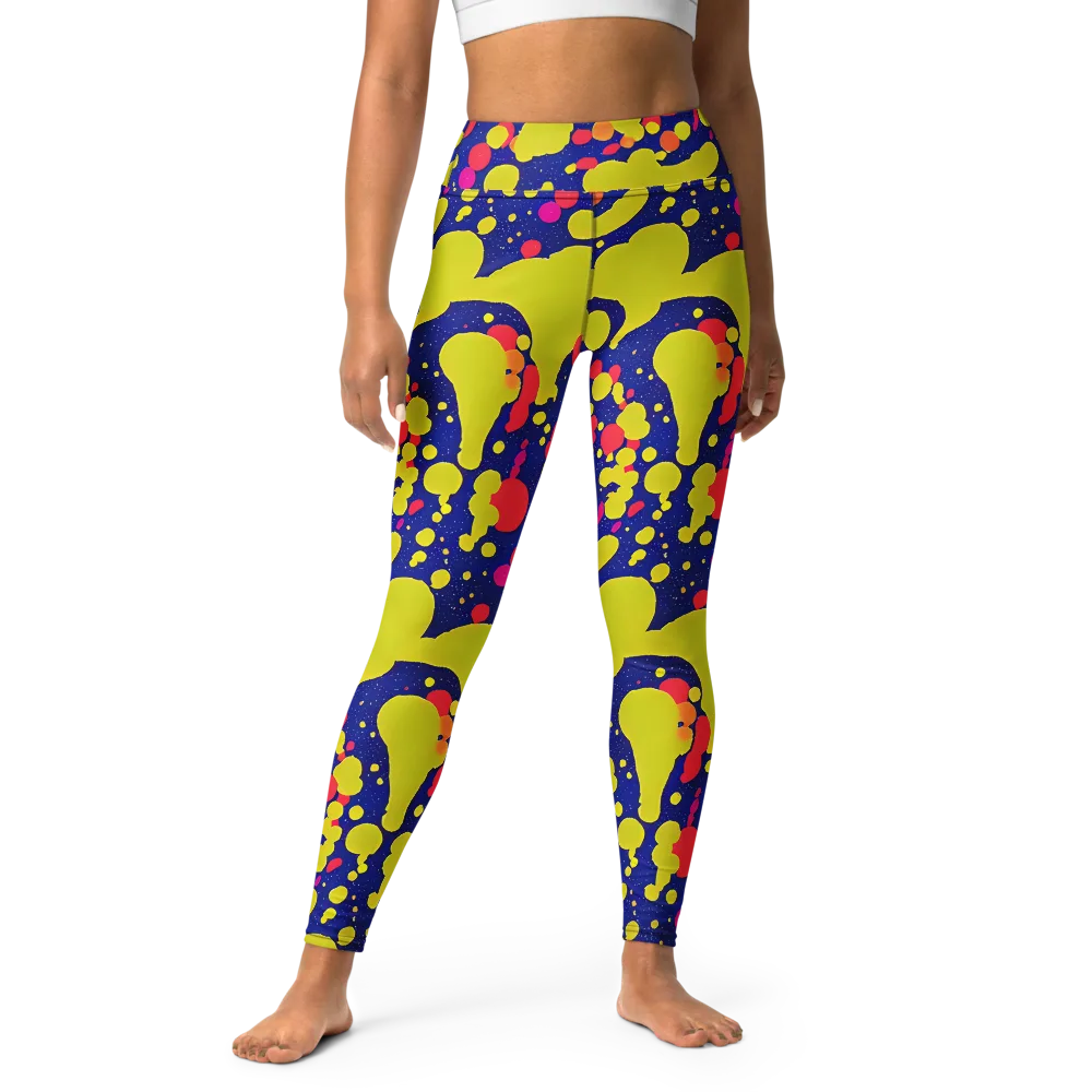 Void Visions on Yoga Leggings — Front