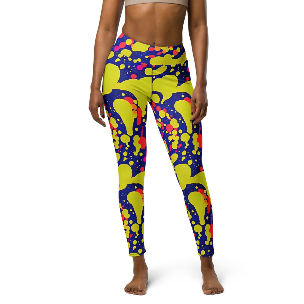 Void Visions on Yoga Leggings — Front