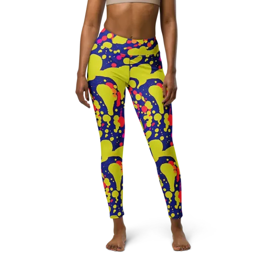 Void Visions on a Yoga Leggings
