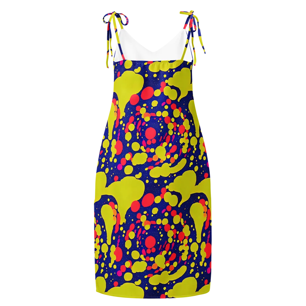 Void Visions on Slip Dress — Back