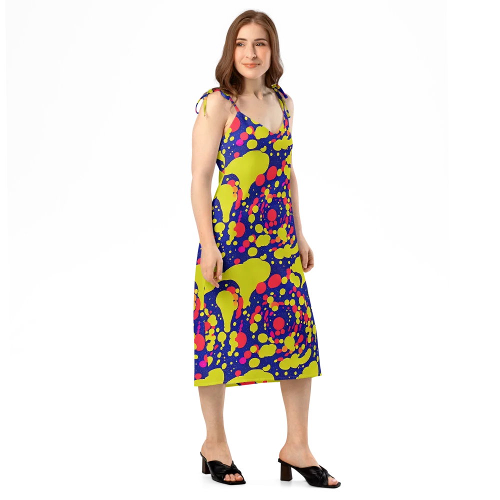 Void Visions on Slip Dress — Right Front