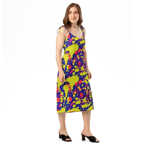Void Visions on a Slip Dress