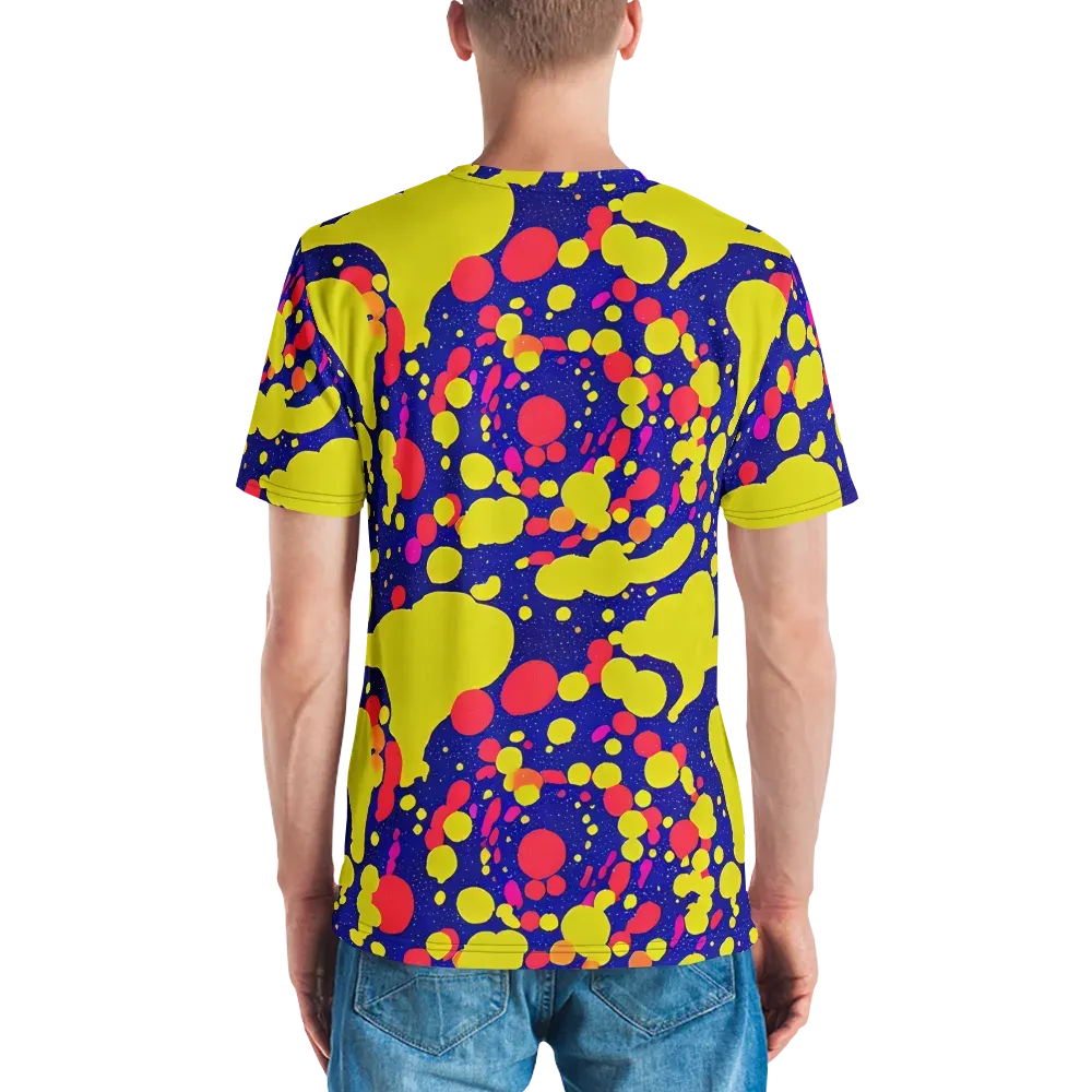 Void Visions on Men's Crew Neck T-Shirt — Back