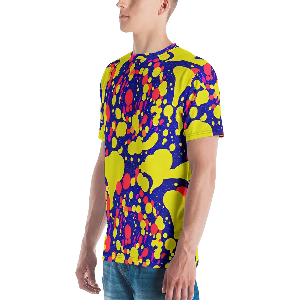 Void Visions on Men's Crew Neck T-Shirt — Left
