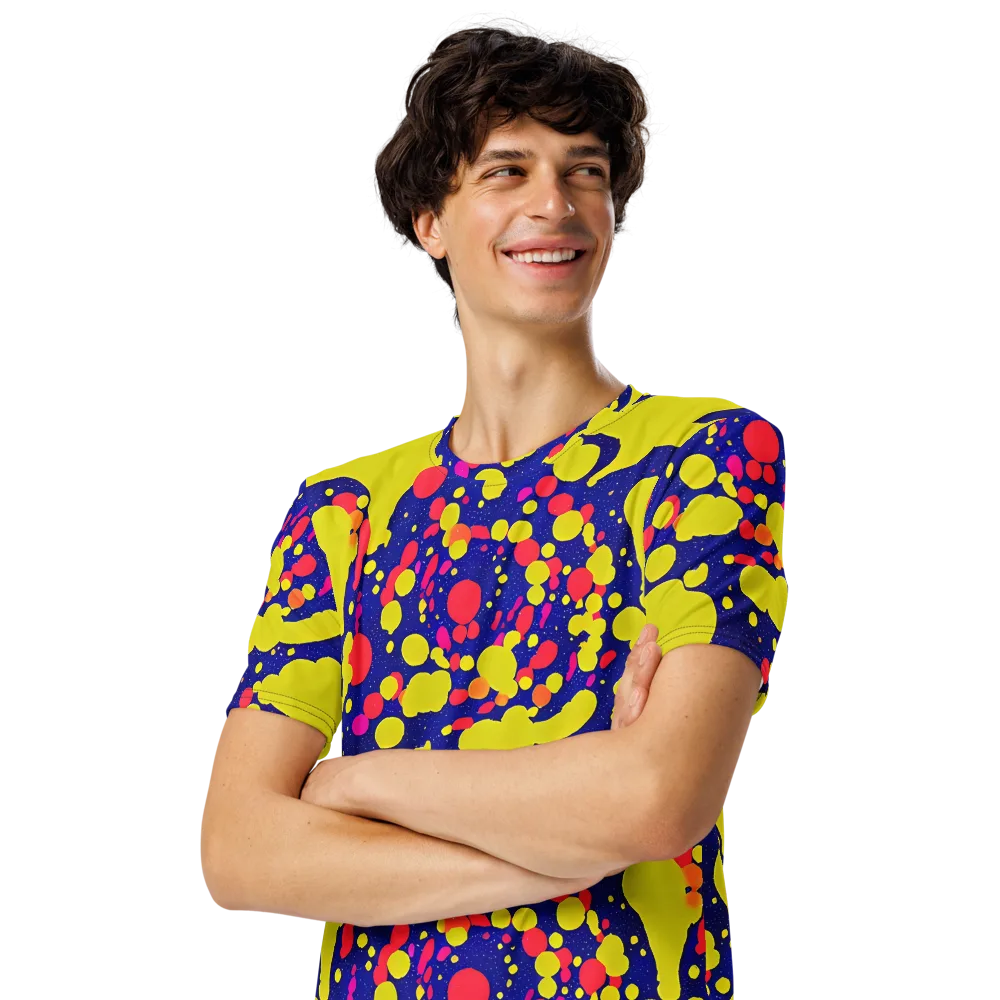 Void Visions on Men's Crew Neck T-Shirt — Left Front