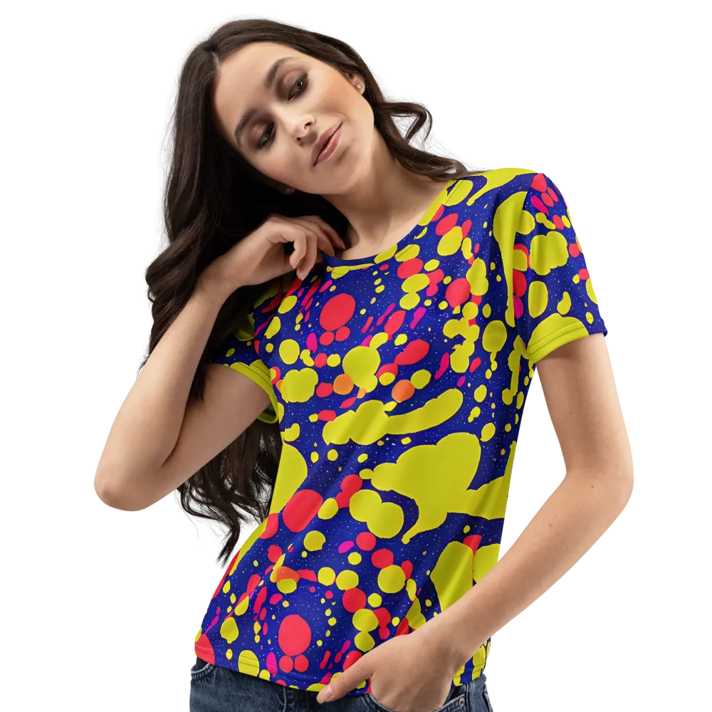 Void Visions on Women's Crew Neck T-Shirt — Left Front