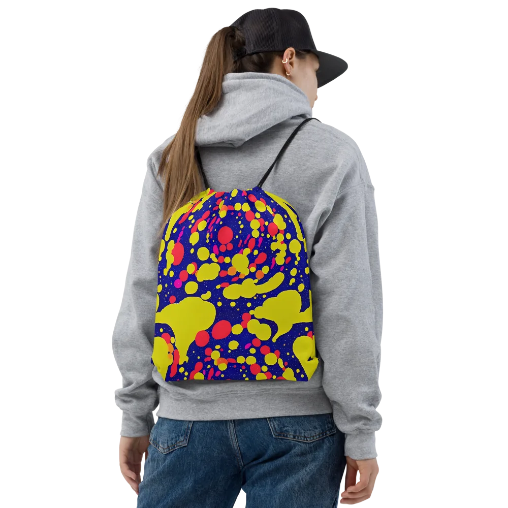 Void Visions on Drawstring Bag — Front