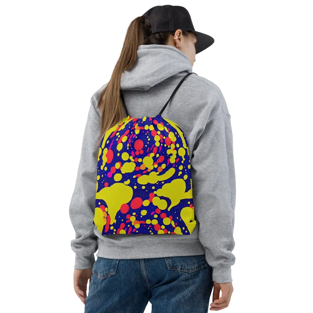 Void Visions on Drawstring Bag — Front