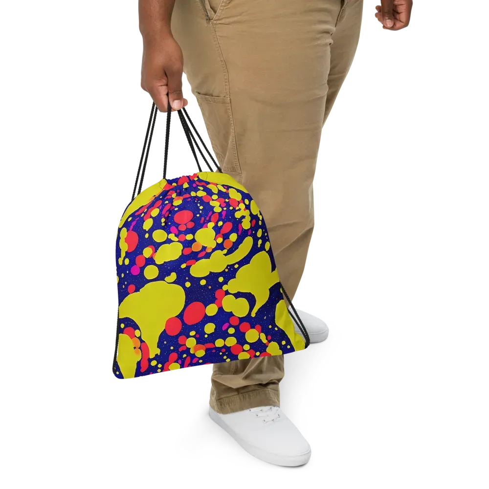 Void Visions on Drawstring Bag — Front