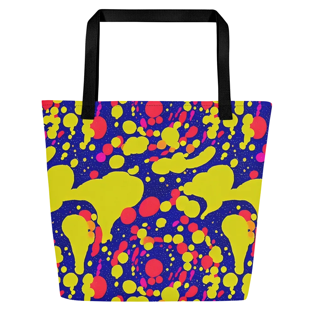 Void Visions on Large Tote Bag W/ Pocket — Front