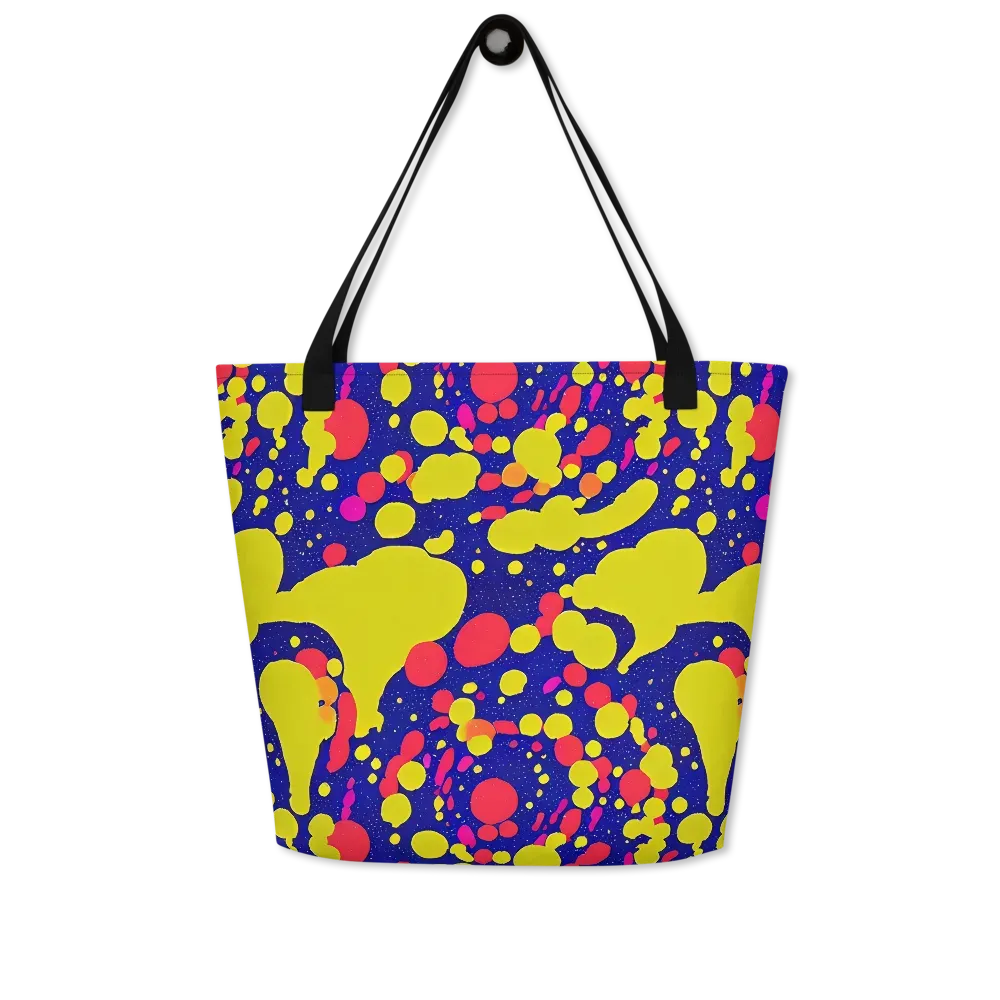 Void Visions on Large Tote Bag W/ Pocket — Front