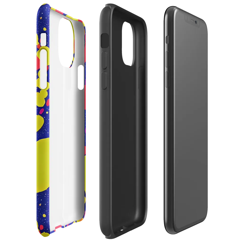 Void Visions on Tough Case for iPhone® — Right