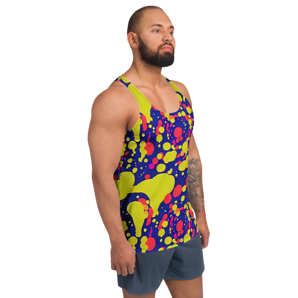 Void Visions on Men's Tank Top — Right Front