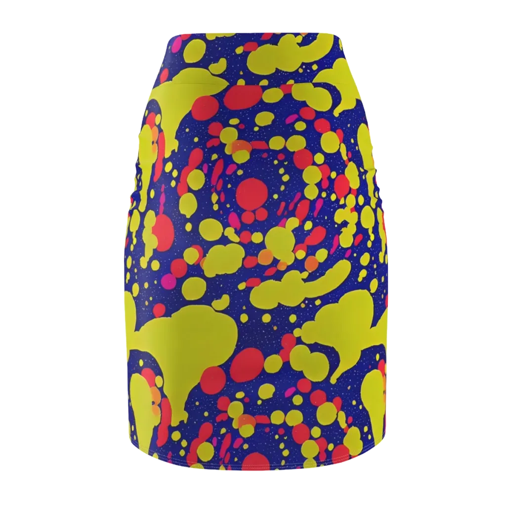 Void Visions on Pencil Skirt — Back