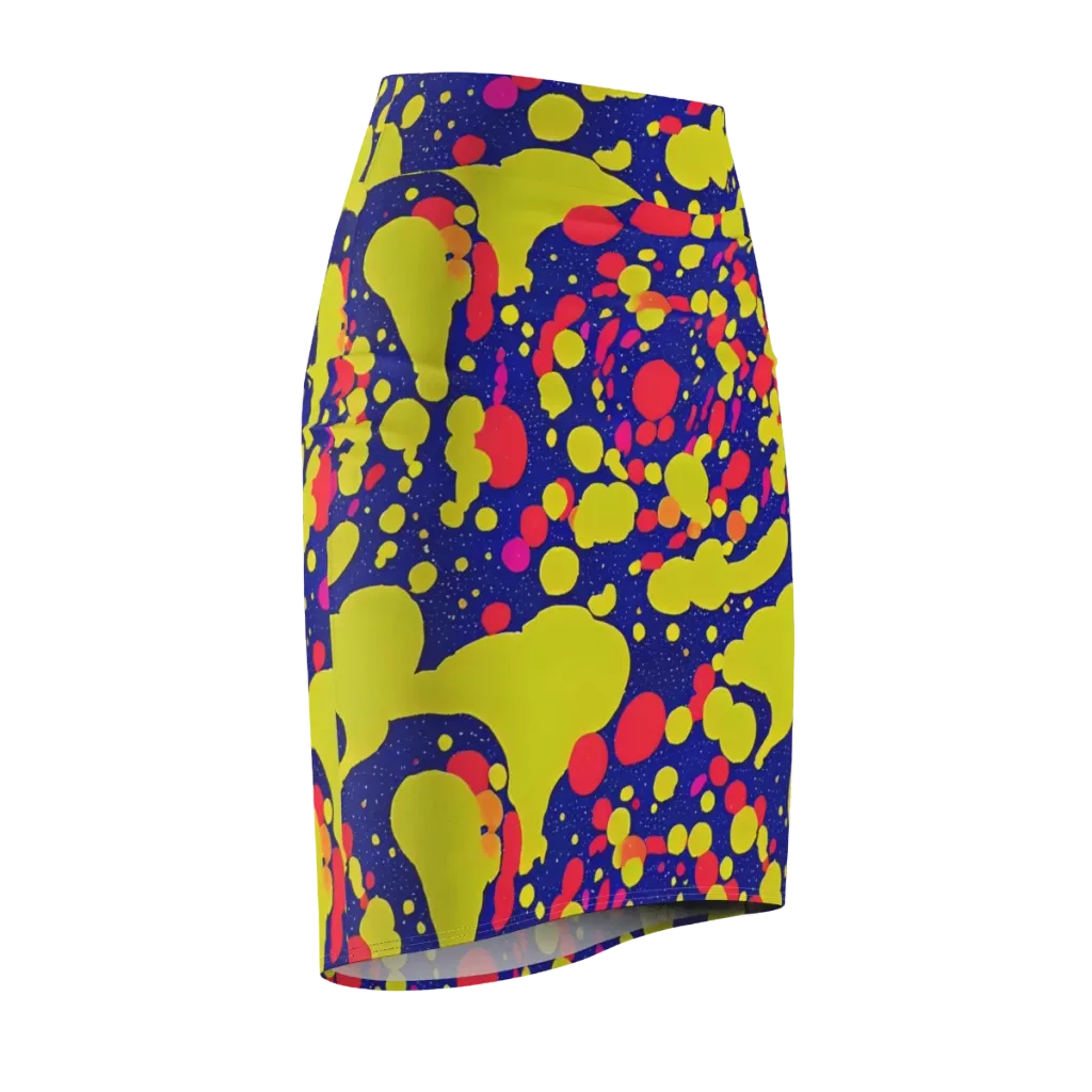 Void Visions on Pencil Skirt — Front Side