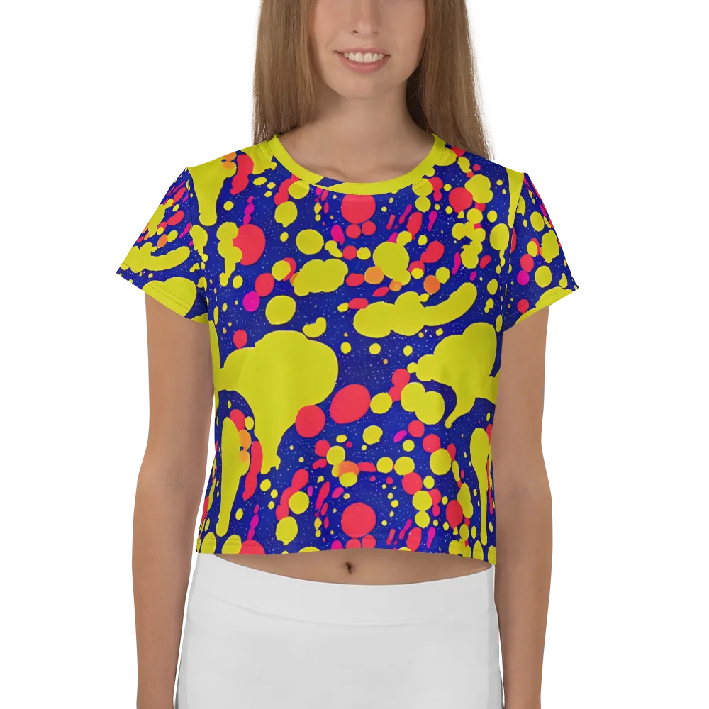 Void Visions on Crop Tee — Front
