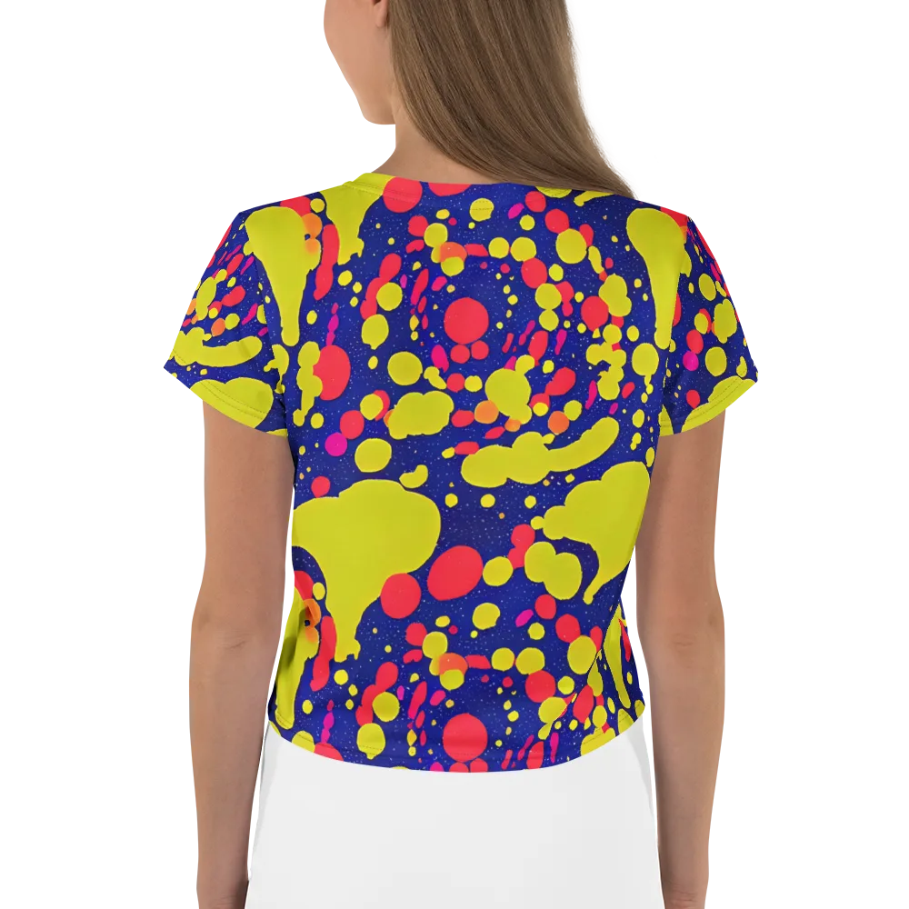 Void Visions on Crop Tee — Back