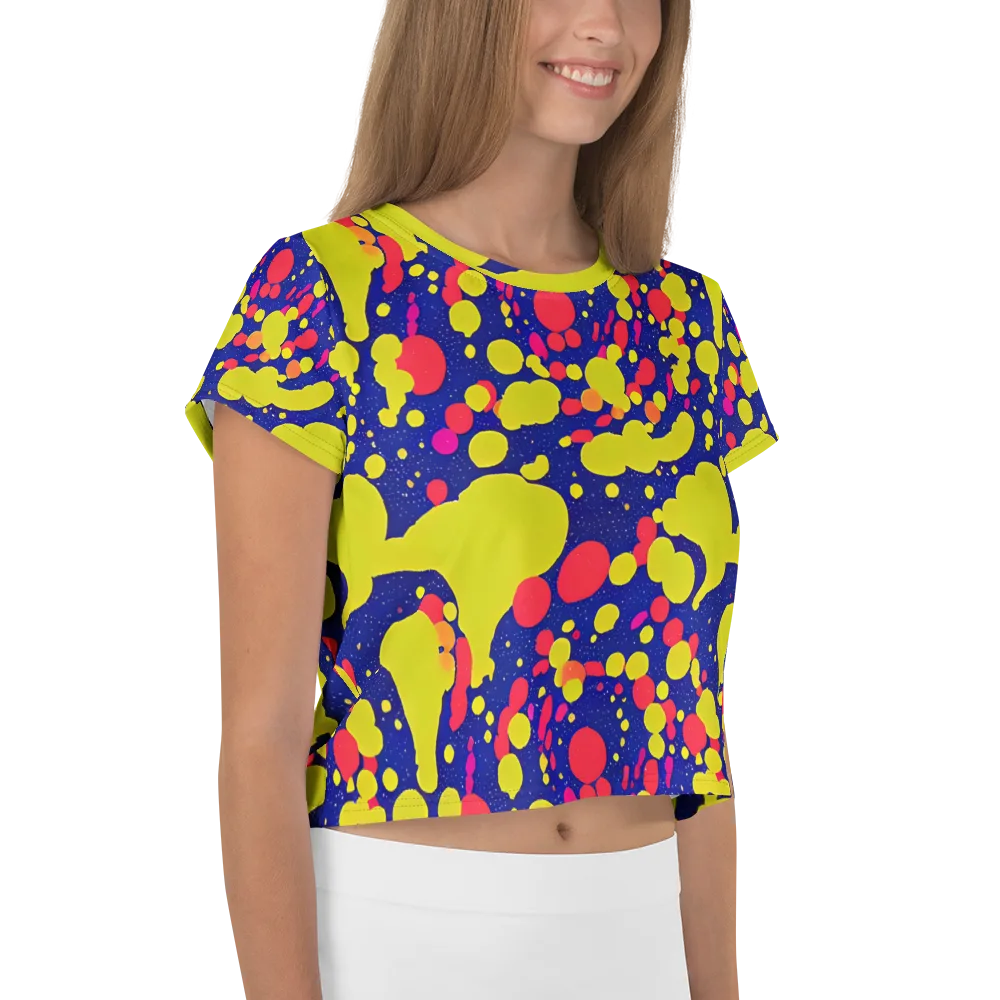 Void Visions on Crop Tee — Right