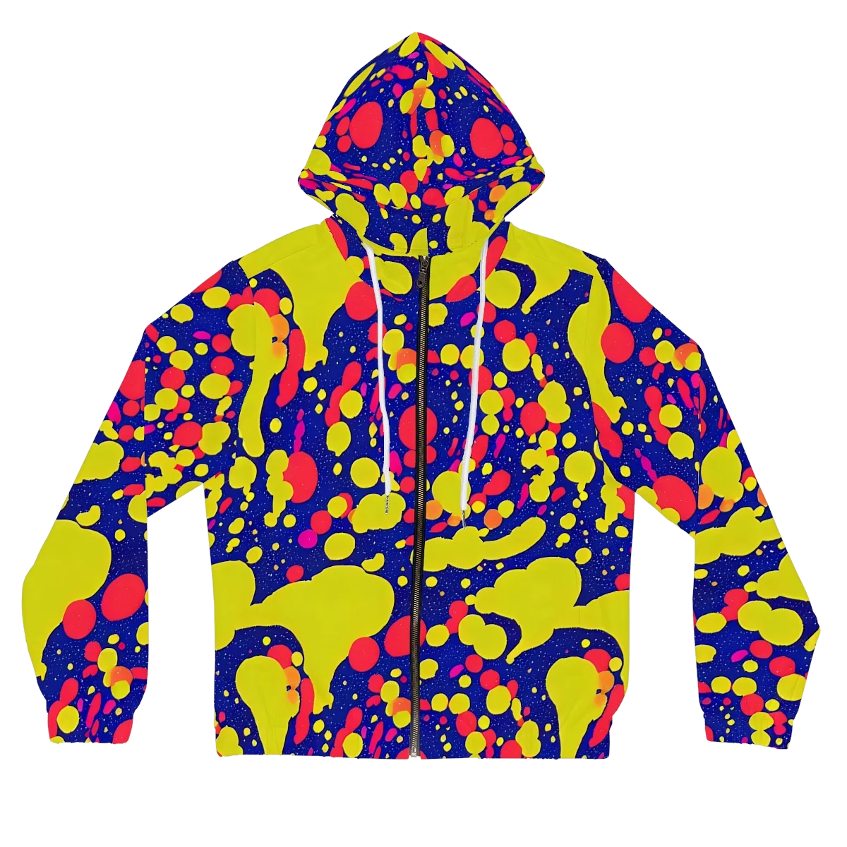 Void Visions on Women's Full-Zip Hoodie — Front