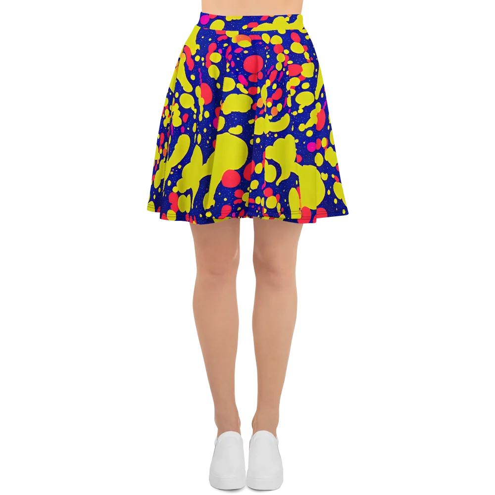 Void Visions on Skater Skirt — Front
