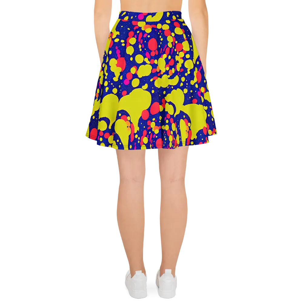 Void Visions on Skater Skirt — Back