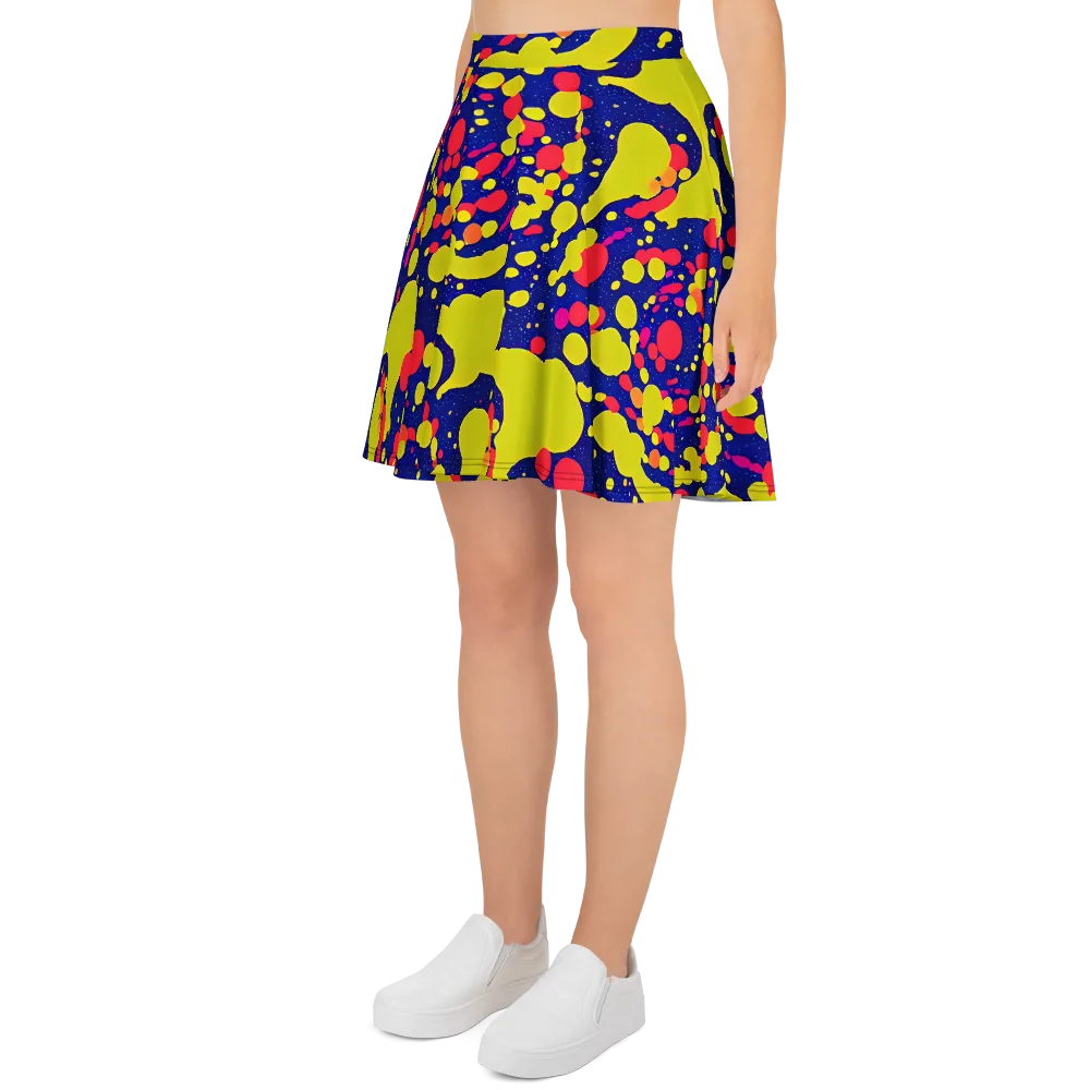 Void Visions on Skater Skirt — Left