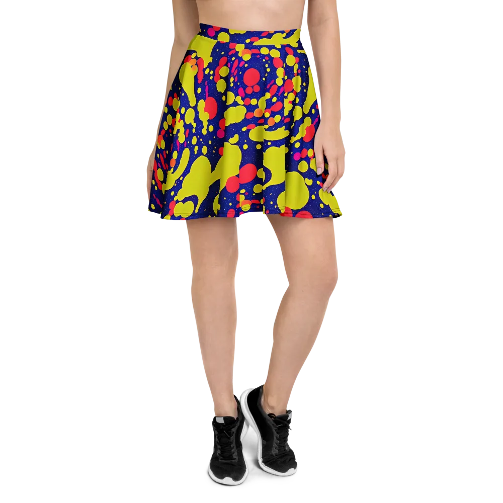 Void Visions on Skater Skirt — Front