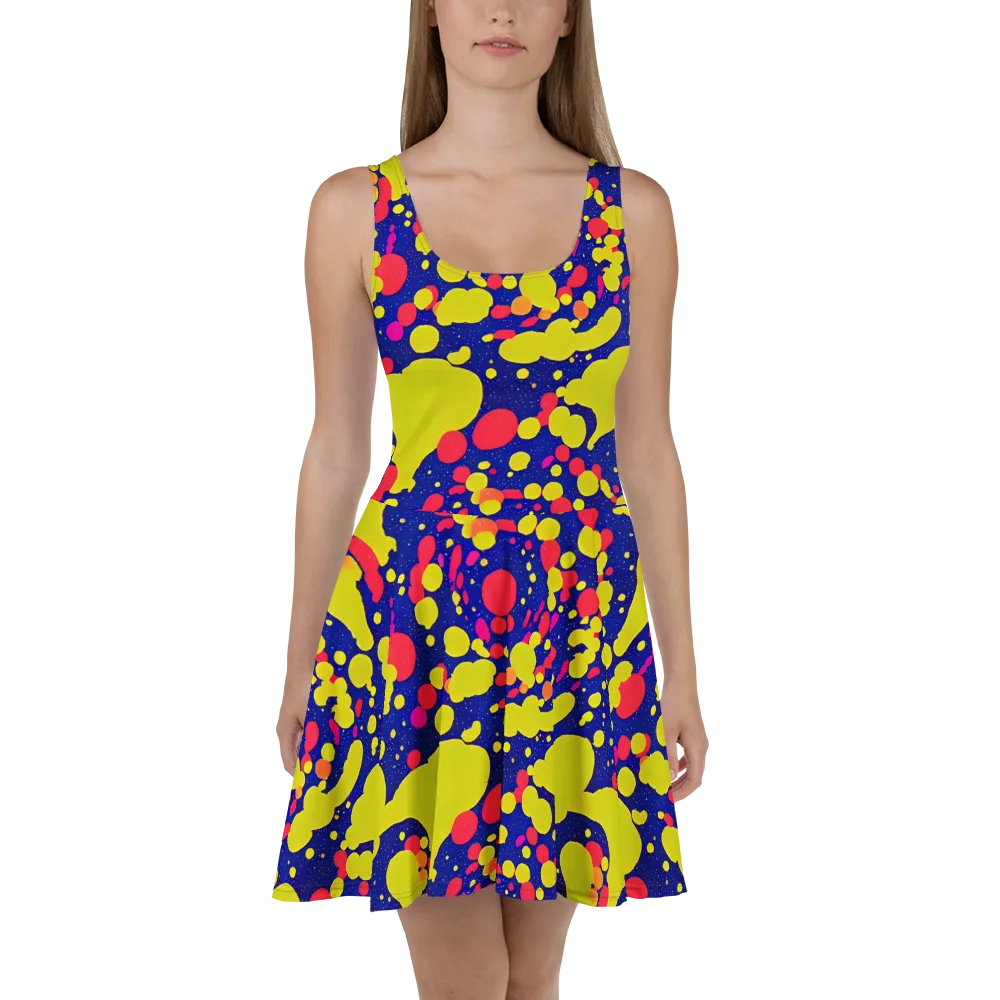 Void Visions on Skater Dress — Front