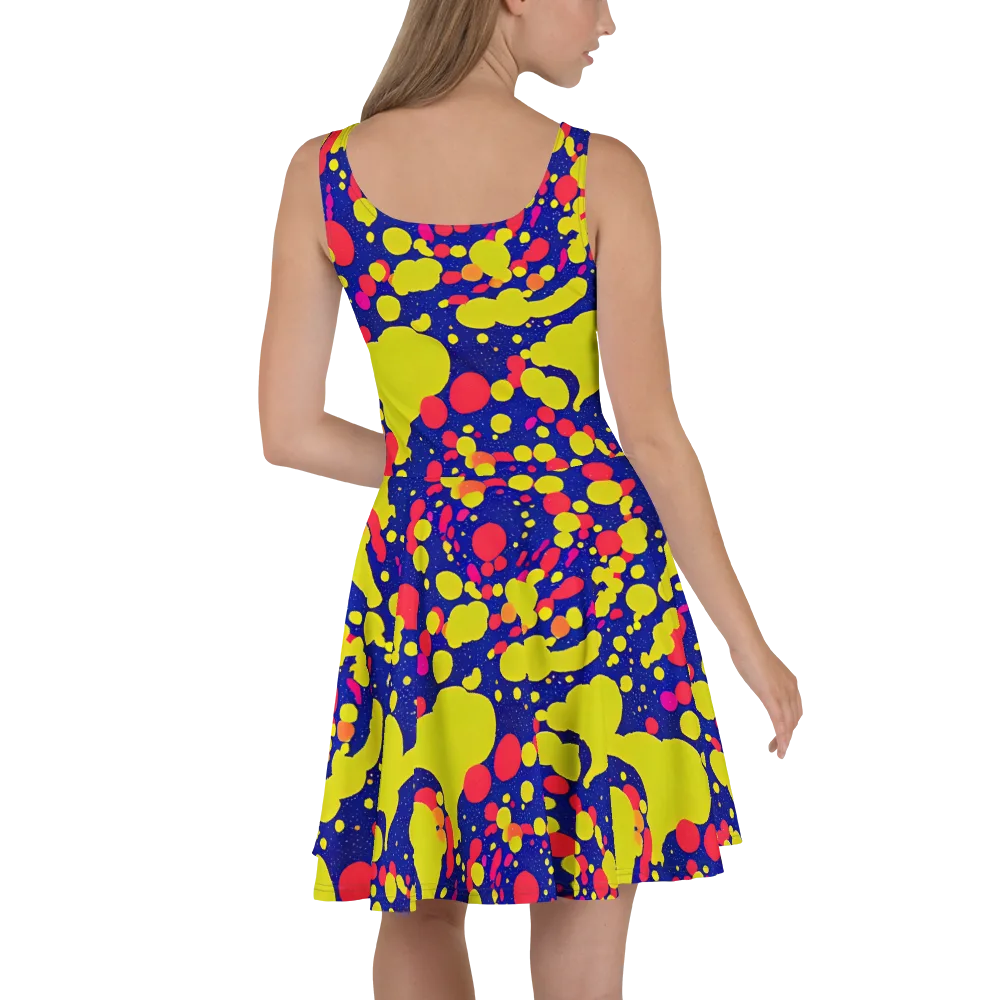 Void Visions on Skater Dress — Back