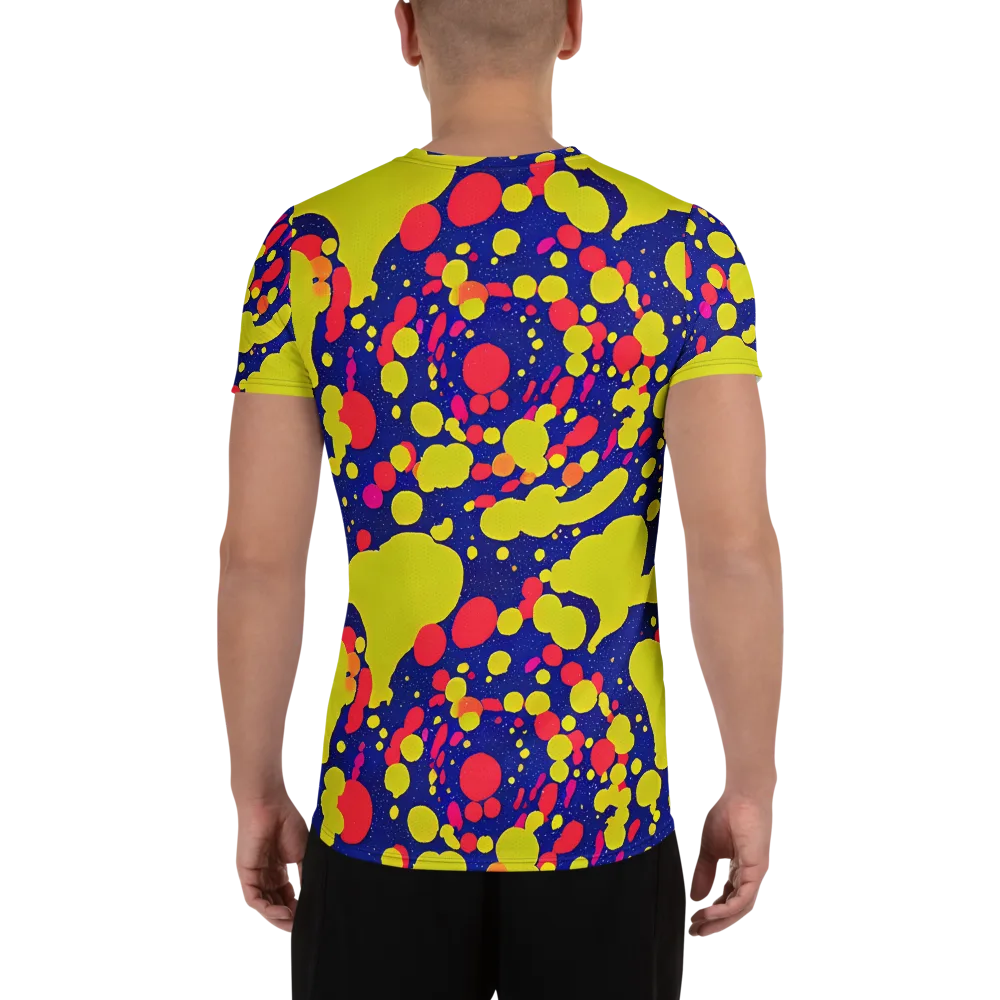 Void Visions on Men's Athletic T-Shirt — Back