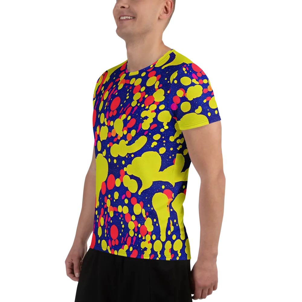 Void Visions on Men's Athletic T-Shirt — Left