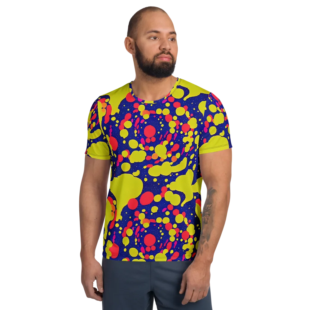 Void Visions on Men's Athletic T-Shirt — Front
