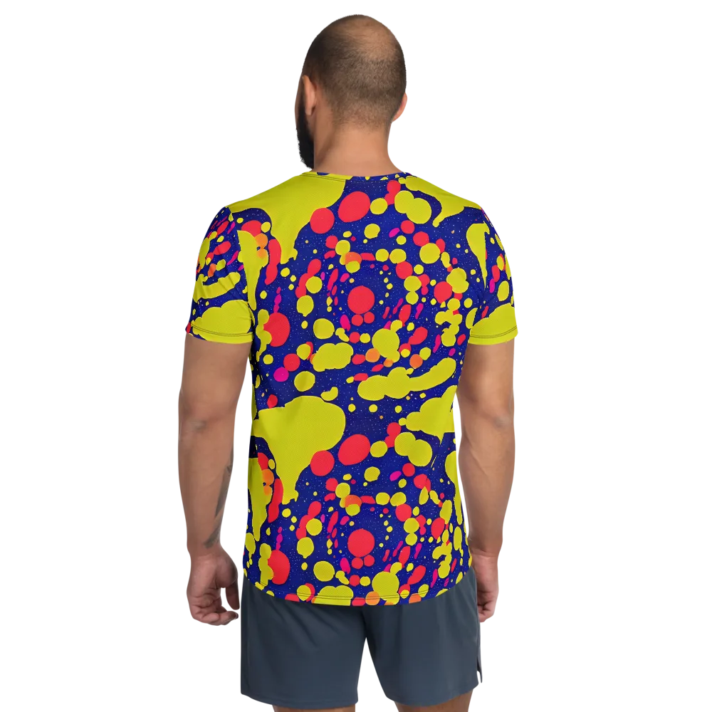 Void Visions on Men's Athletic T-Shirt — Back