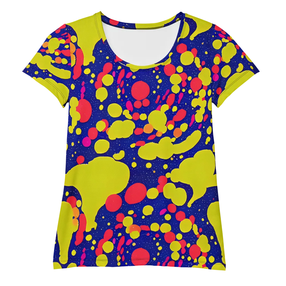 Void Visions on Women's Athletic T-Shirt — Front