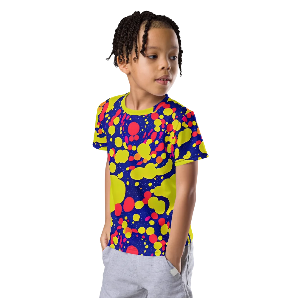 Void Visions on Kids Crew Neck T-Shirt — Left Front