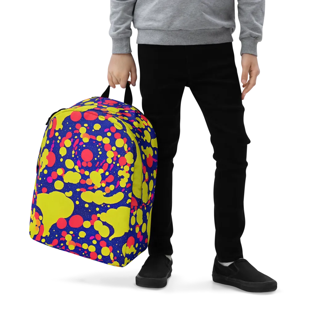 Void Visions on Minimalist Backpack — Zoomed-in