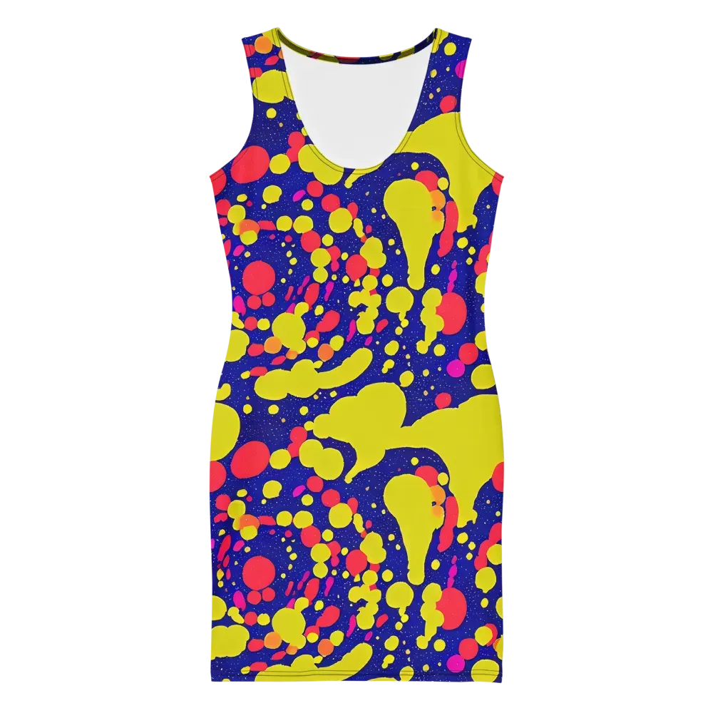 Void Visions on Bodycon Dress — Front
