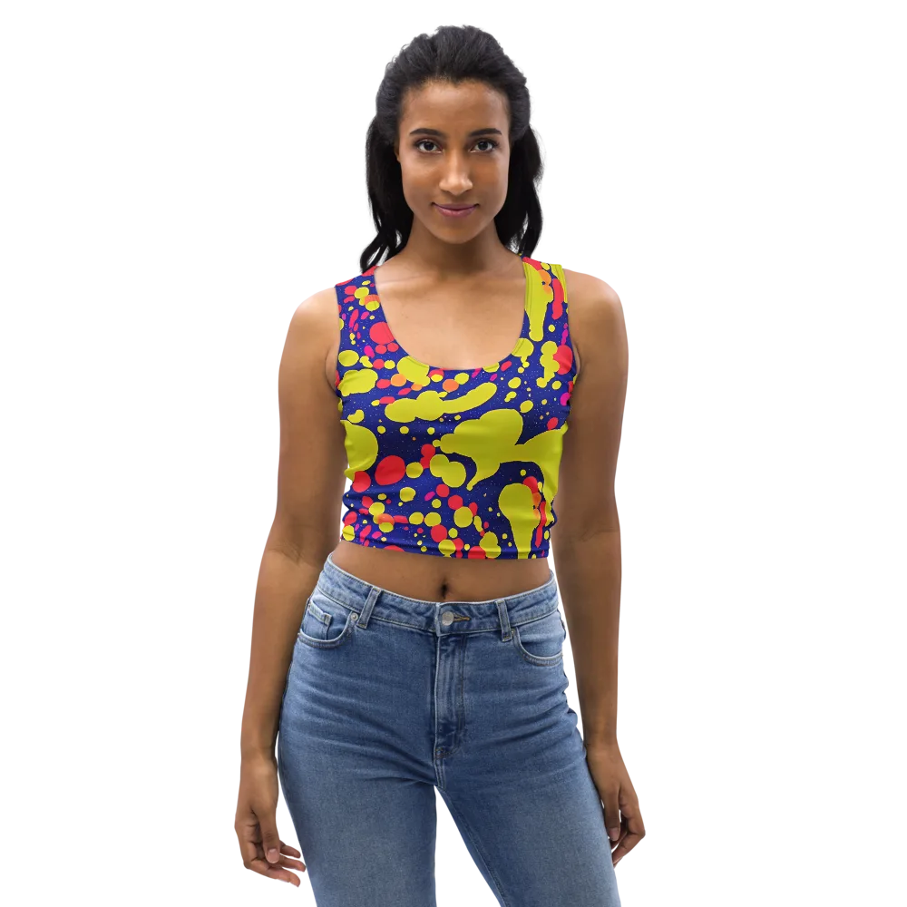 Void Visions on Crop Top — Front