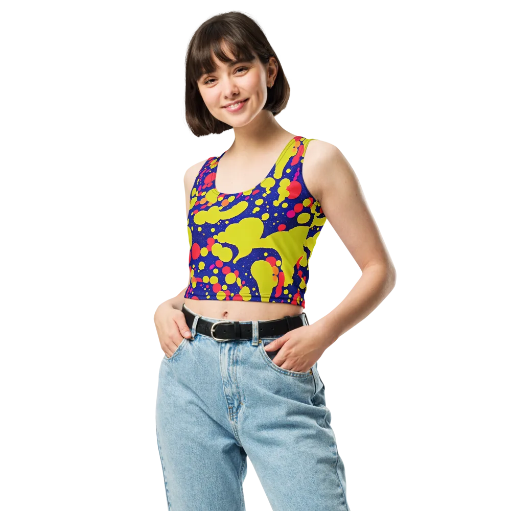 Void Visions on Crop Top — Front