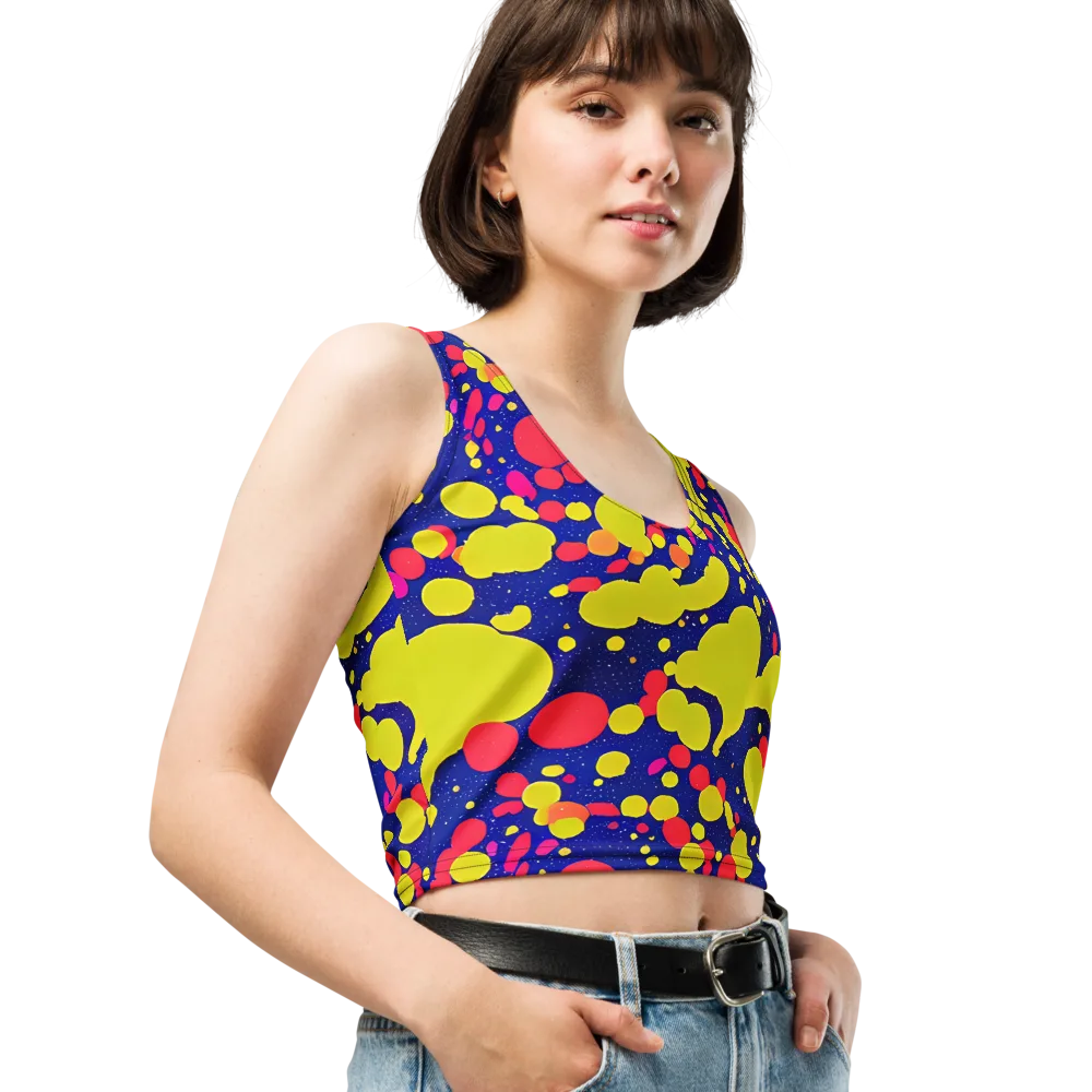Void Visions on Crop Top — Right Front